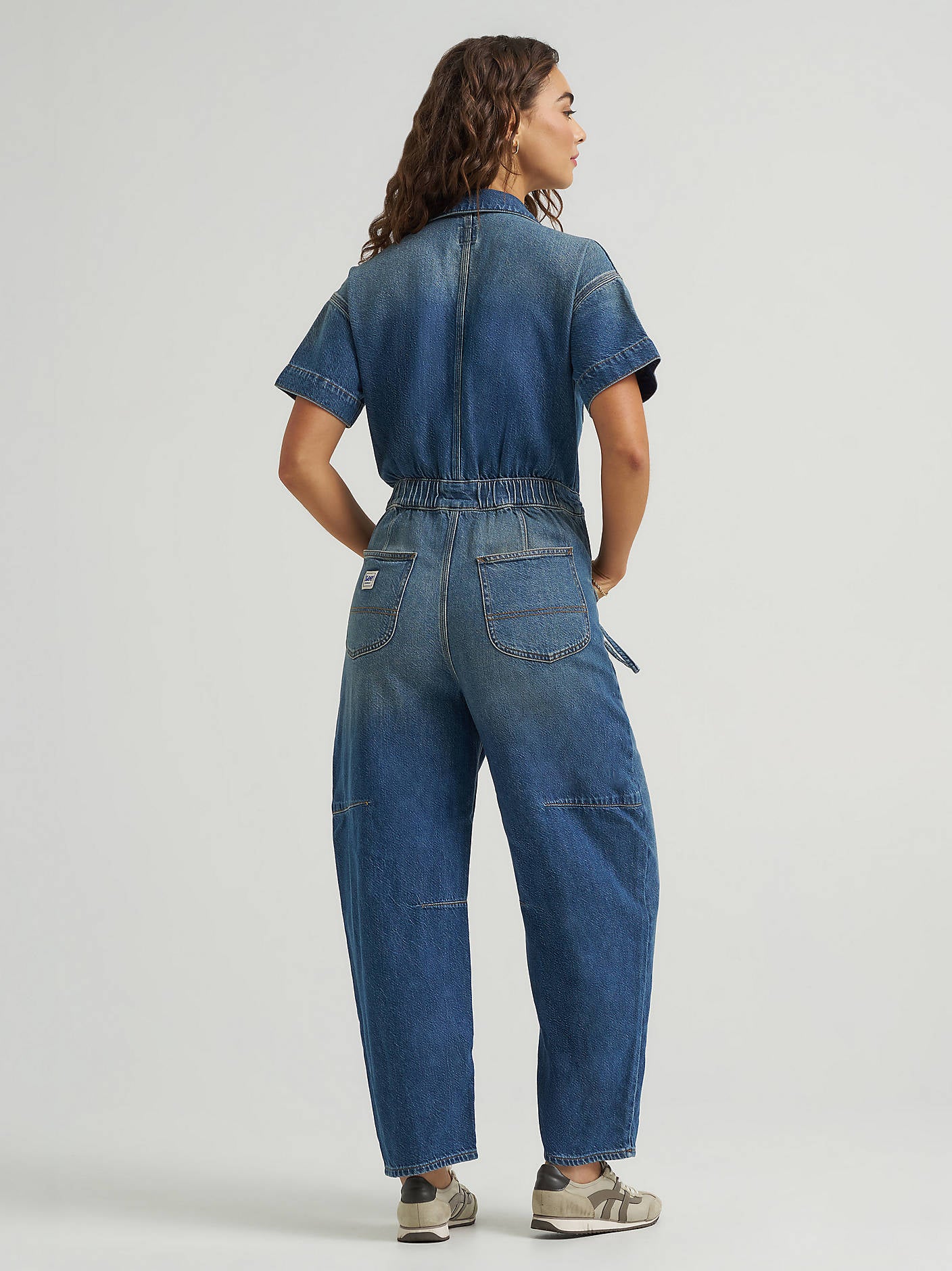 Lee Womens Drawstring Waist Barrel Unionall