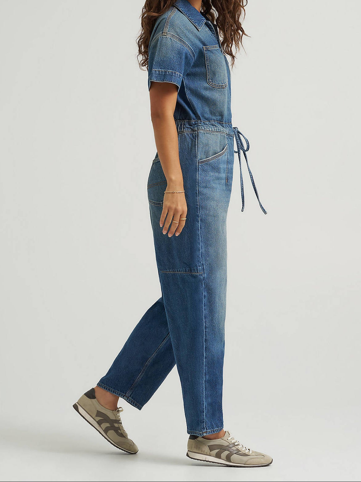 Lee Womens Drawstring Waist Barrel Unionall