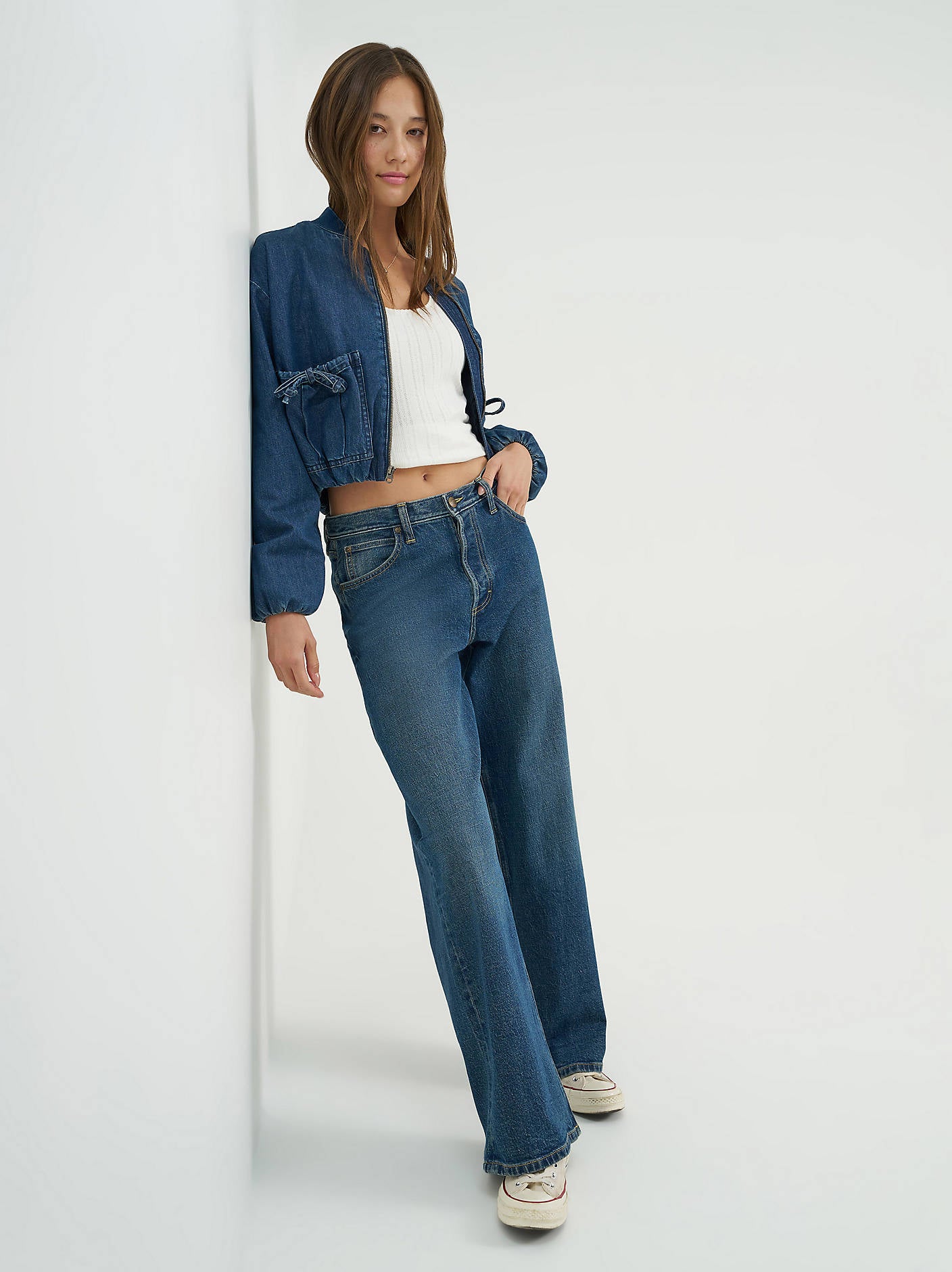 Lee Womens Low Slung Baggy Jean