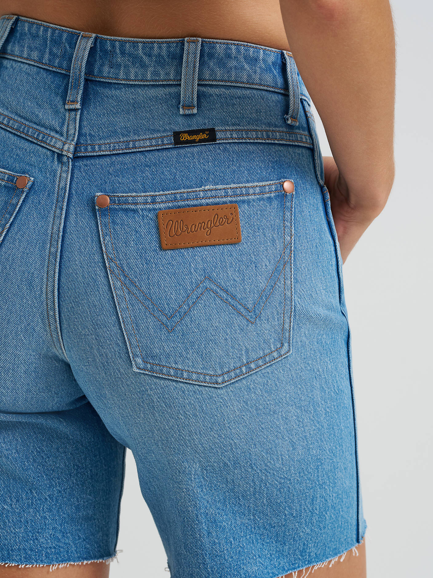 Wrangler Womens Longline Cowboy Short