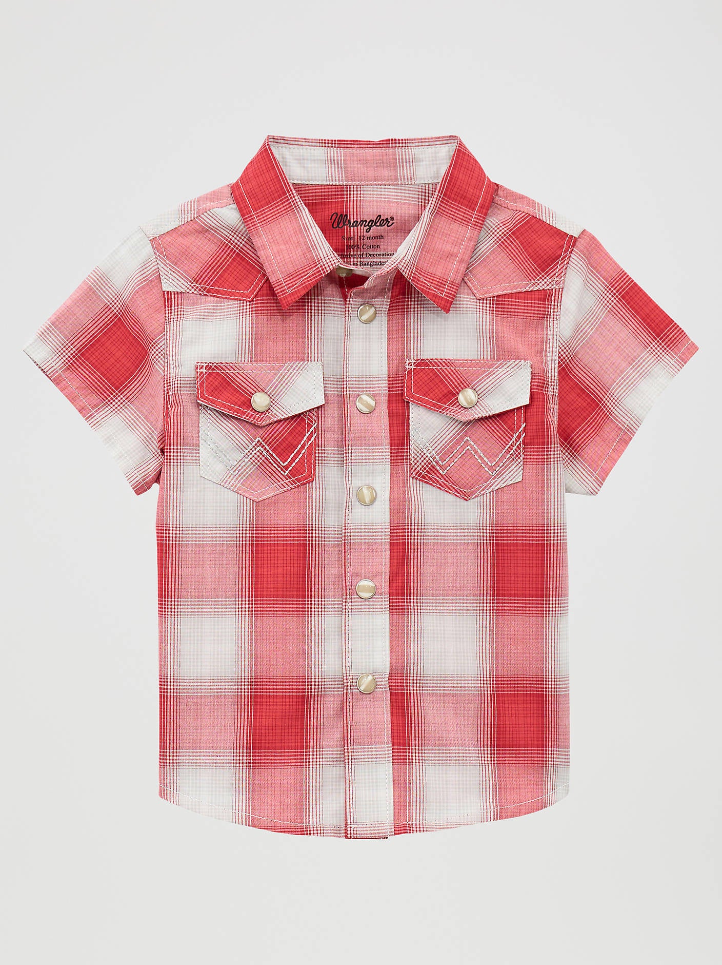 Wrangler Baby Boy Short Sleeve Western Snap Shirt red shirt western baby outfit rodeo outfit family pictures spring summer outfits free shipping at boltranchstore.com
112378881