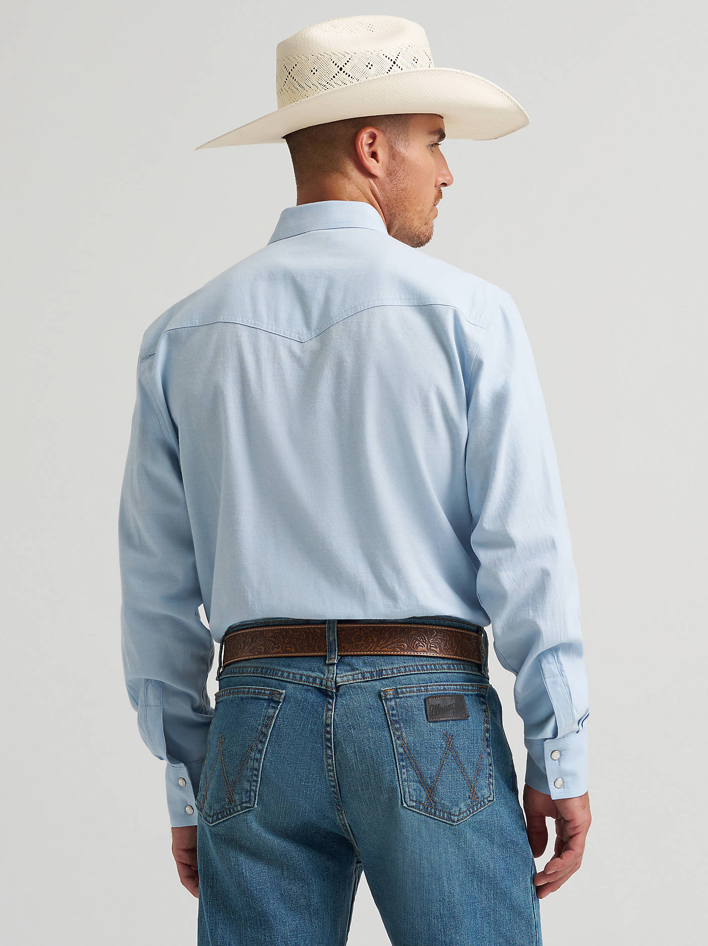 Wrangler Mens Cody Johnson Snap Shirt