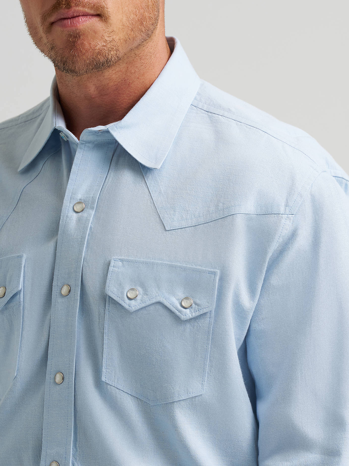 Wrangler Mens Cody Johnson Snap Shirt
