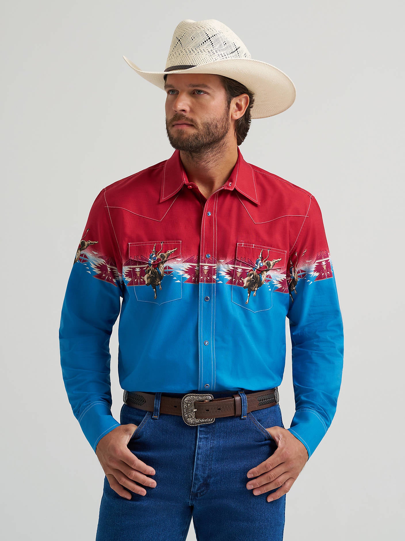 Wrangler Mens Checotah Snap Shirt