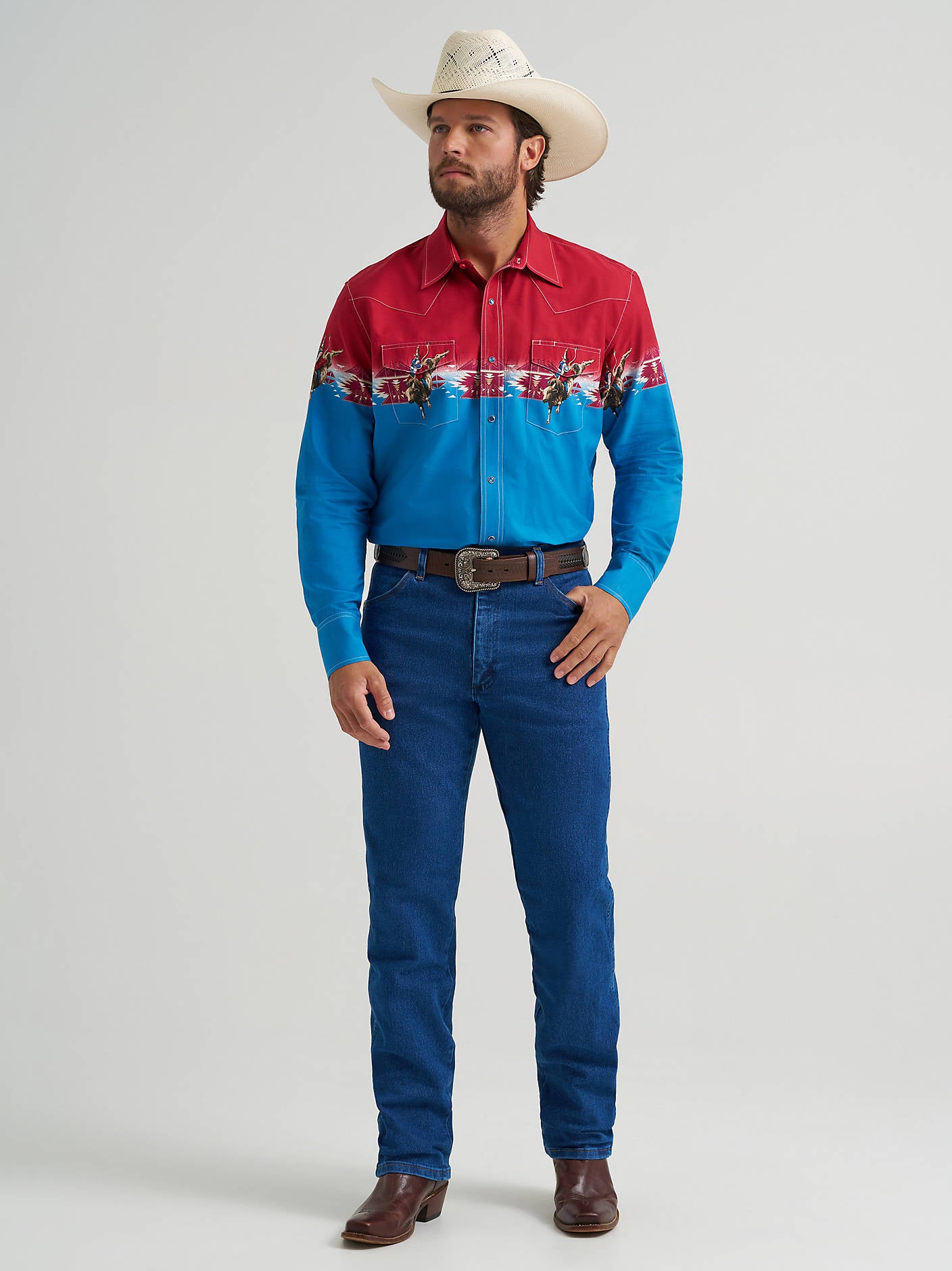 Wrangler Mens Checotah Snap Shirt