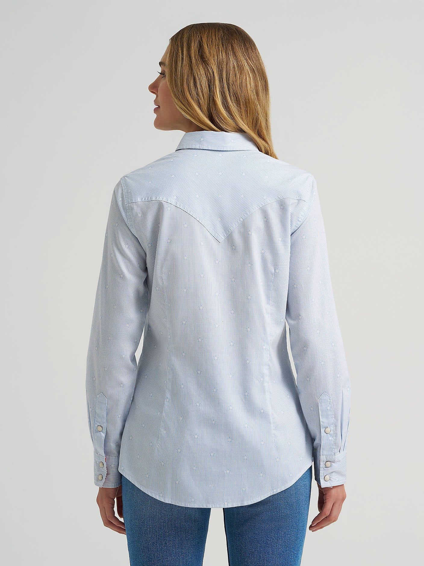 Wrangler Womens Olivia Western Slim Snap Shirt
