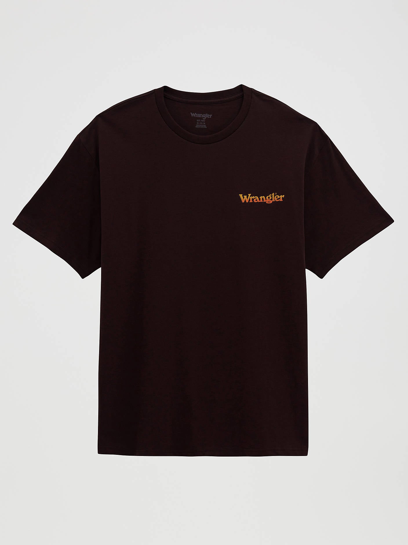 Wrangler Mens Bronco Vintage Fit Back Graphic T Shirt