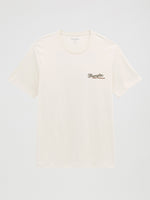 Wrangler Steer Wrestling Graphic T Shirt Antique White everyday rodeo tee for ranch days and Park City weekends