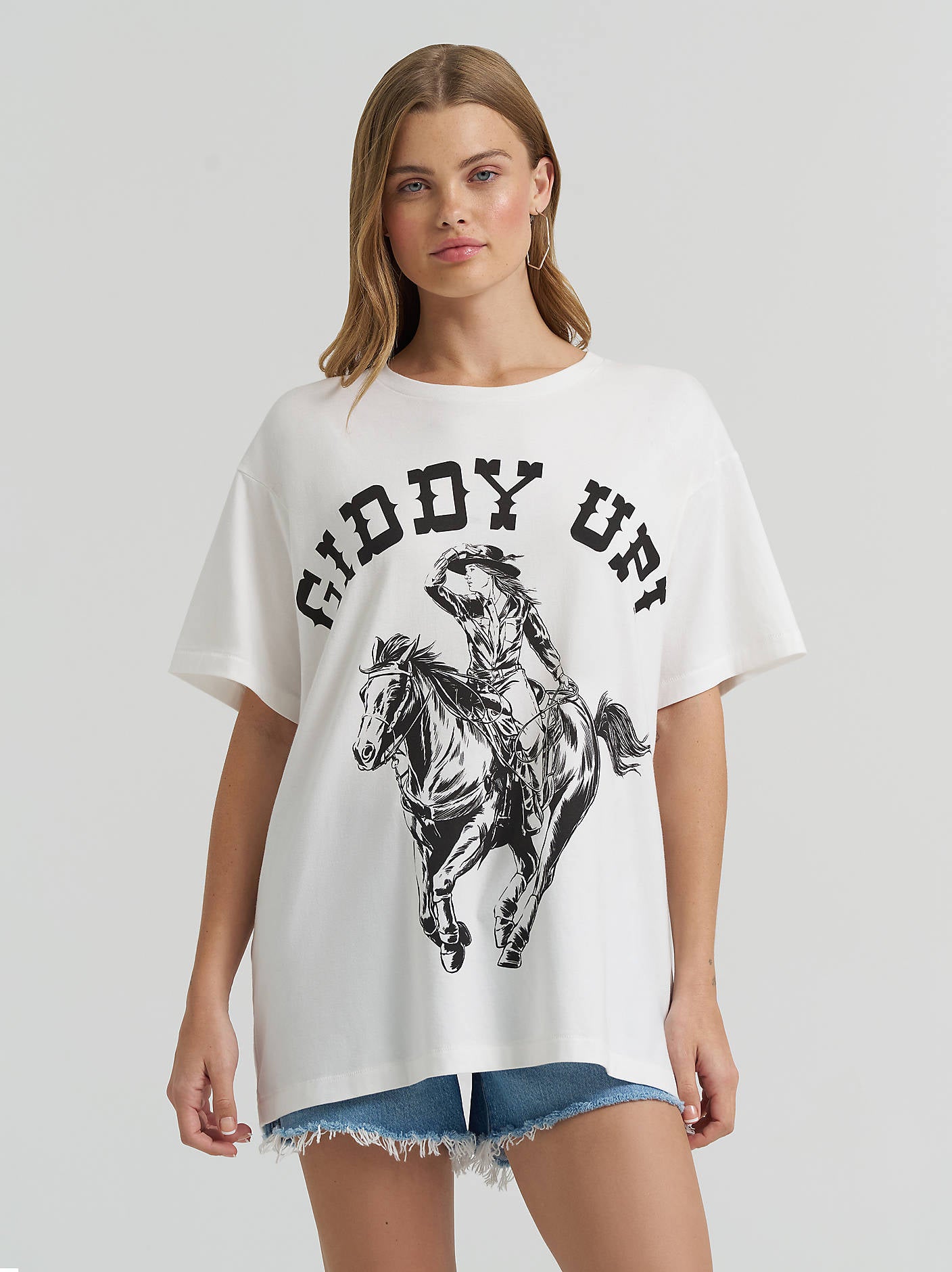 Wrangler Laney Wilson X Giddy Up Tee