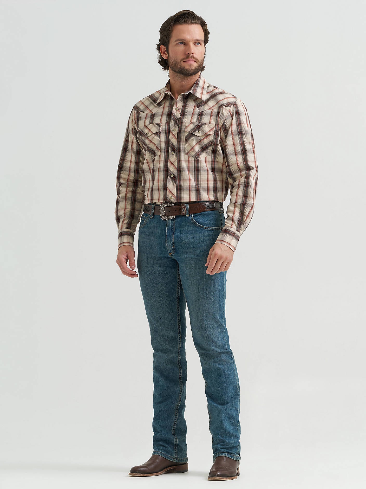 Wrangler Mens 20X Long Sleeve Shirt