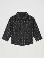 112381495 Wrangler Little Boys Long Sleeve Print Western Snap Shirt at boltranchstore.com rodeo long sleeve shirt free shipping 