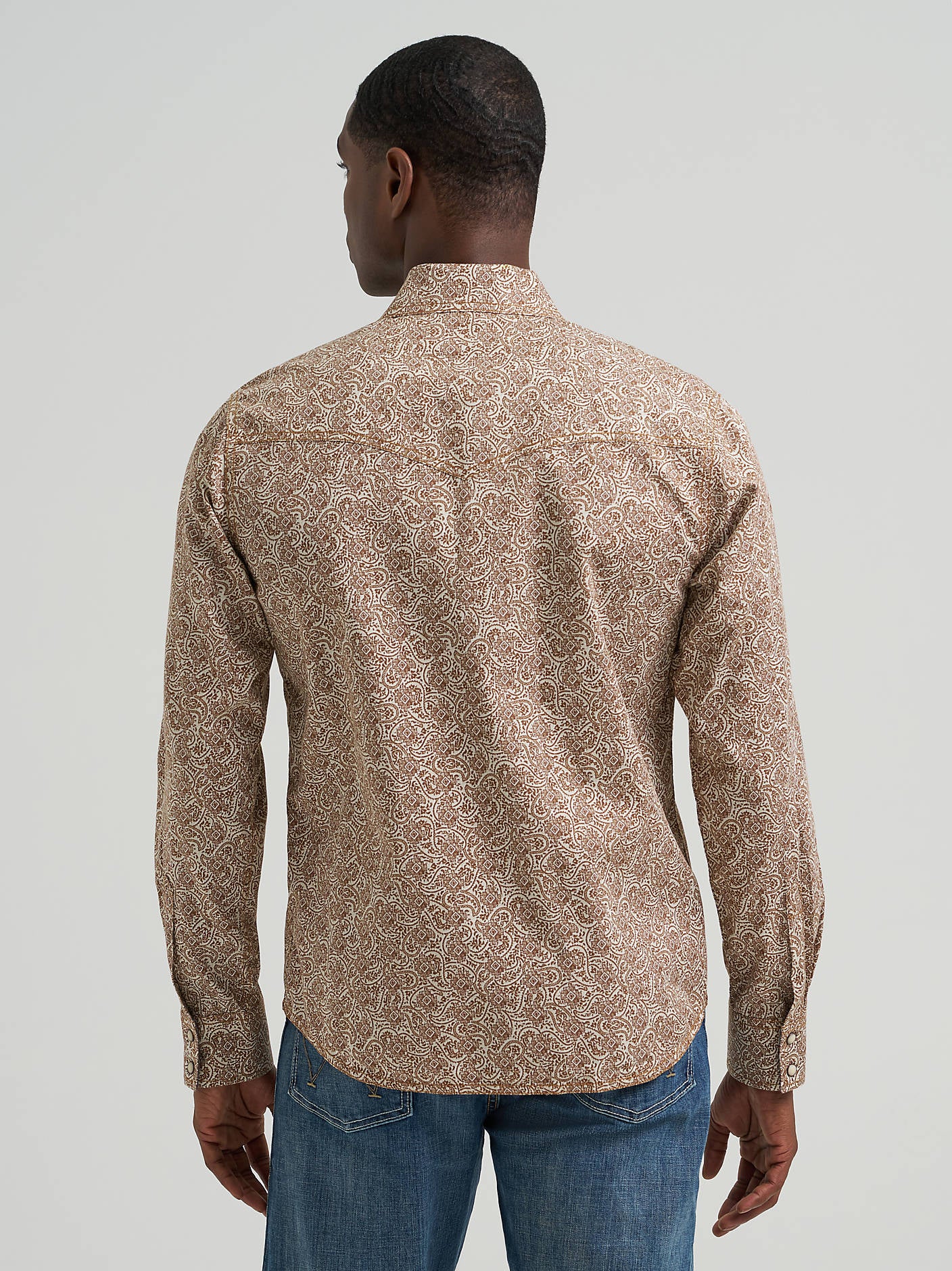 Wrangler Mens Retro Premium Snap Shirt