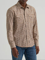 Wrangler Mens Retro Premium Snap Shirt shop at boltranchstore.com western wear mens pearl snap button down with free shipping in stock mens western shirt 