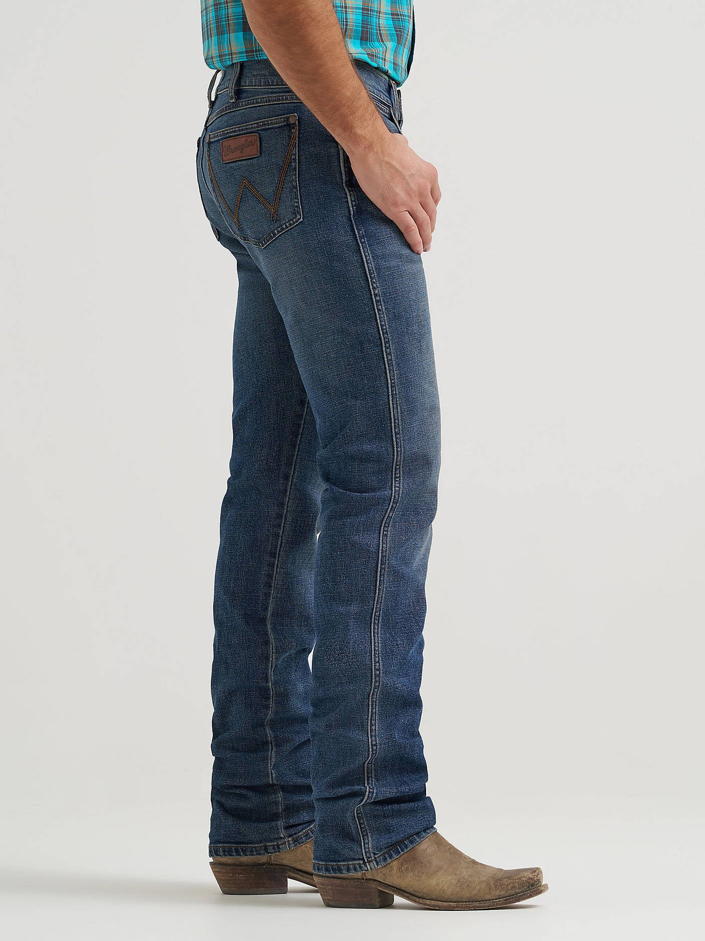 Wrangler Mens Retro Slim Fit Straight Leg Jean