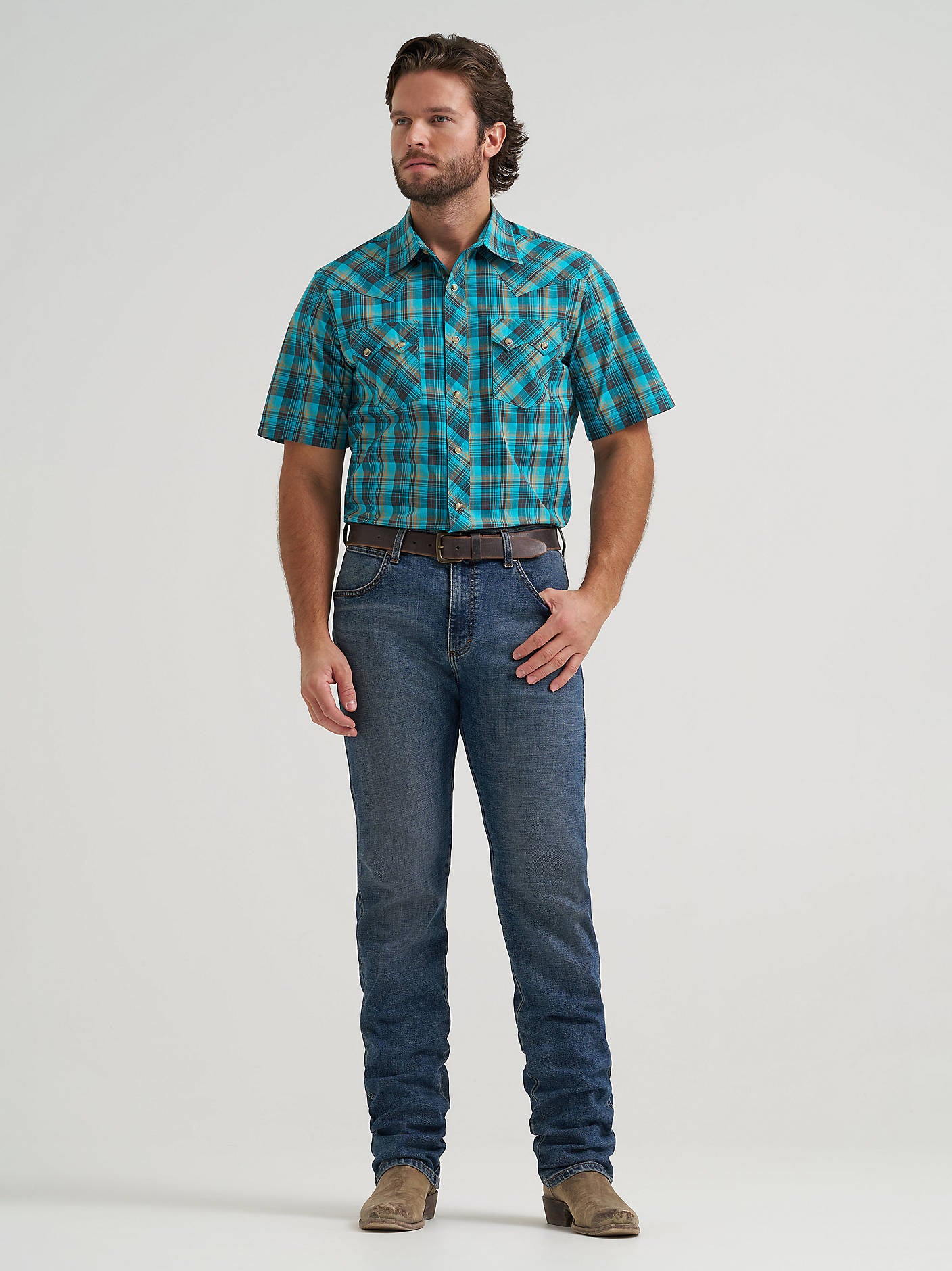 Wrangler Mens Retro Slim Fit Straight Leg Jean