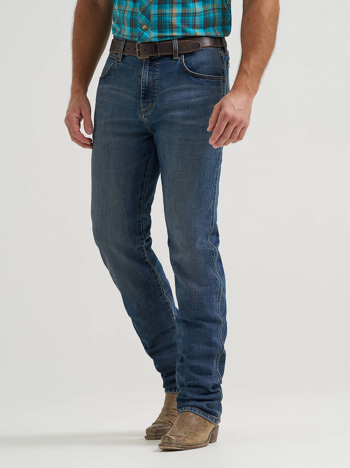 112381602 Wrangler Mens Retro Slim Fit Straight Leg Jean at boltranchstore.com free shipping mens western jean slim fit mens western rodeo jean in stock