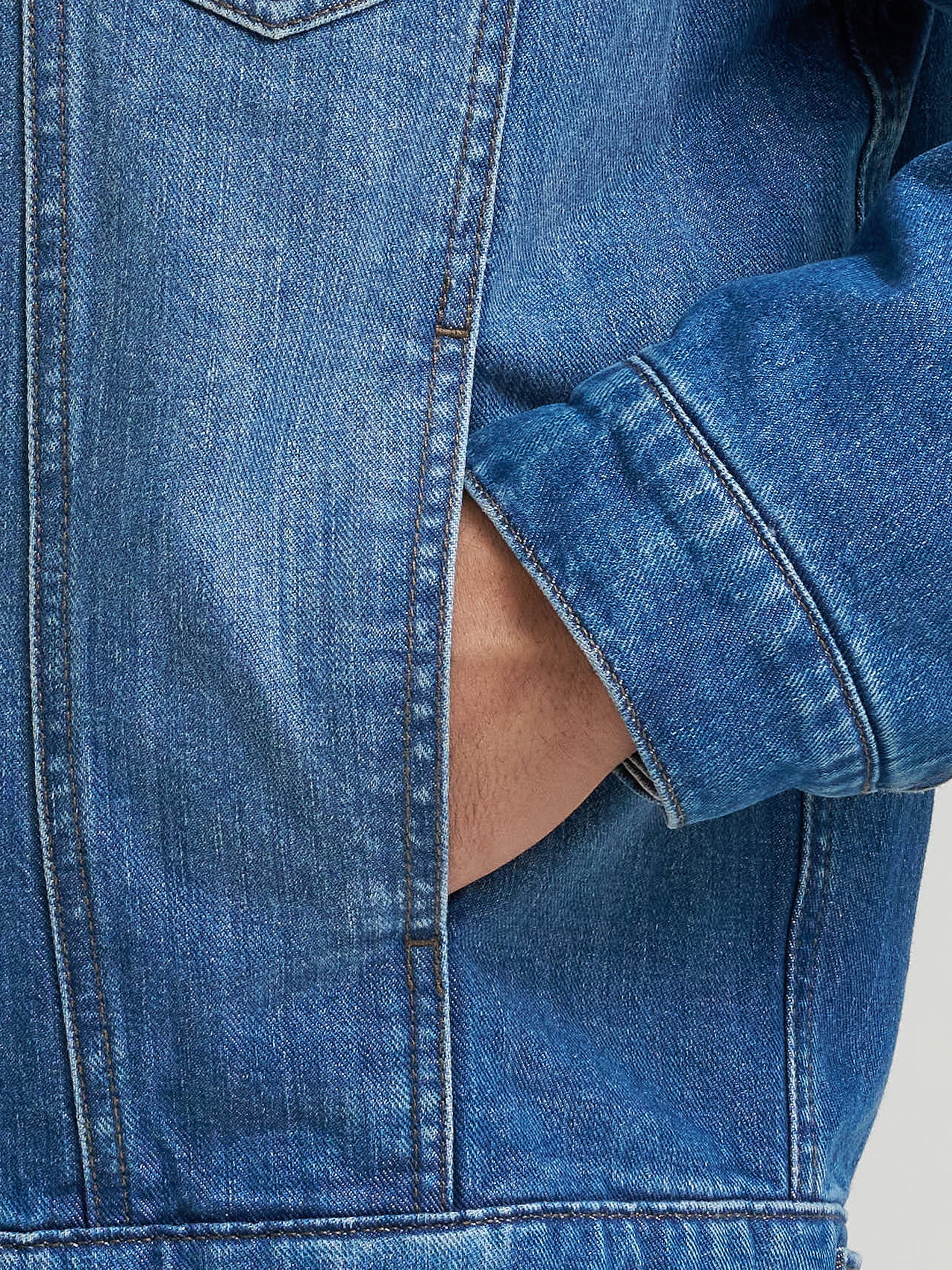 Wrangler Cowboy Cut Flannel Lined Denim Jacket durable denim chore layer for long days and cool nights rodeo Utah
