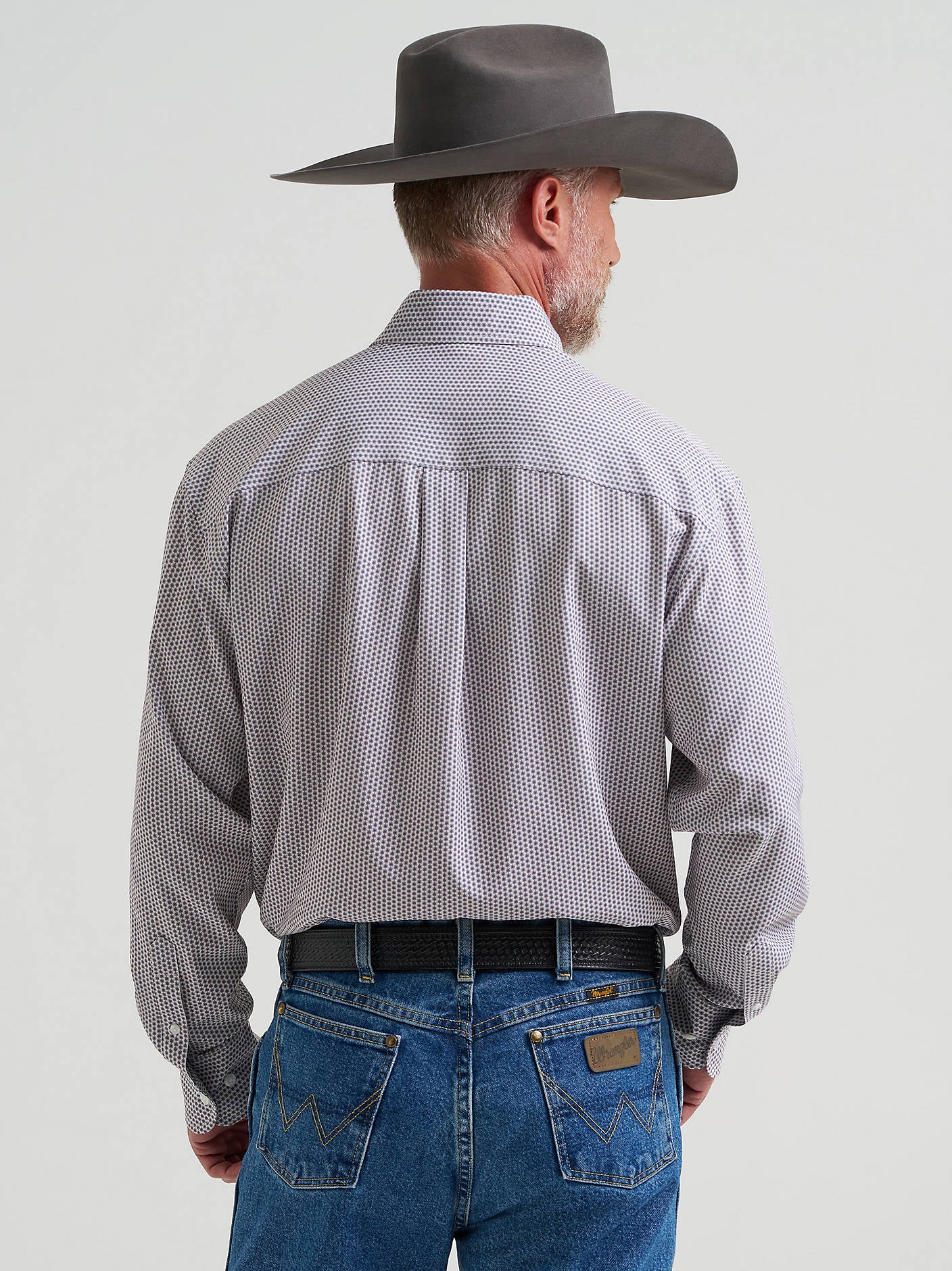 Wrangler Mens George Strait Performance Button Down Shirt