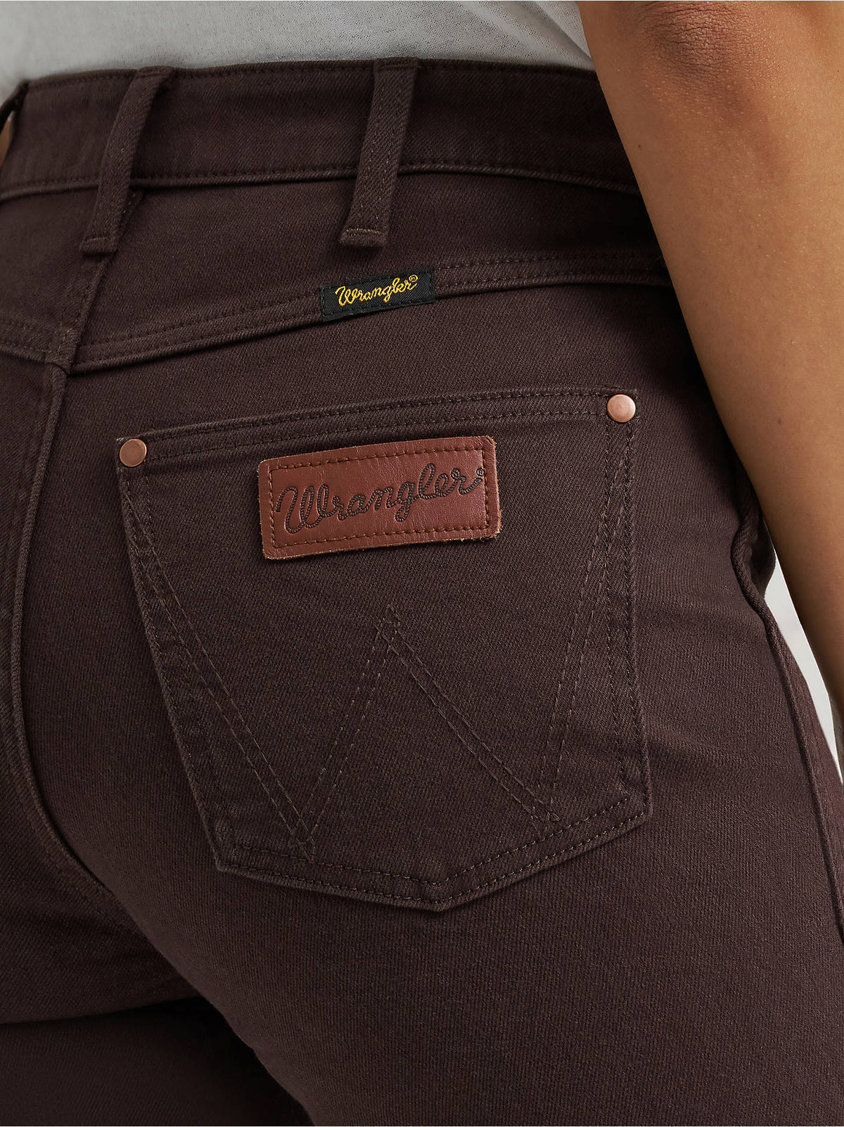 Womens boutique Utah western womens fashion Wrangler Retro Bailey High Rise Colorwash Trouser Jean Vera SKU 112382317 Boltranchstore.com free shipping