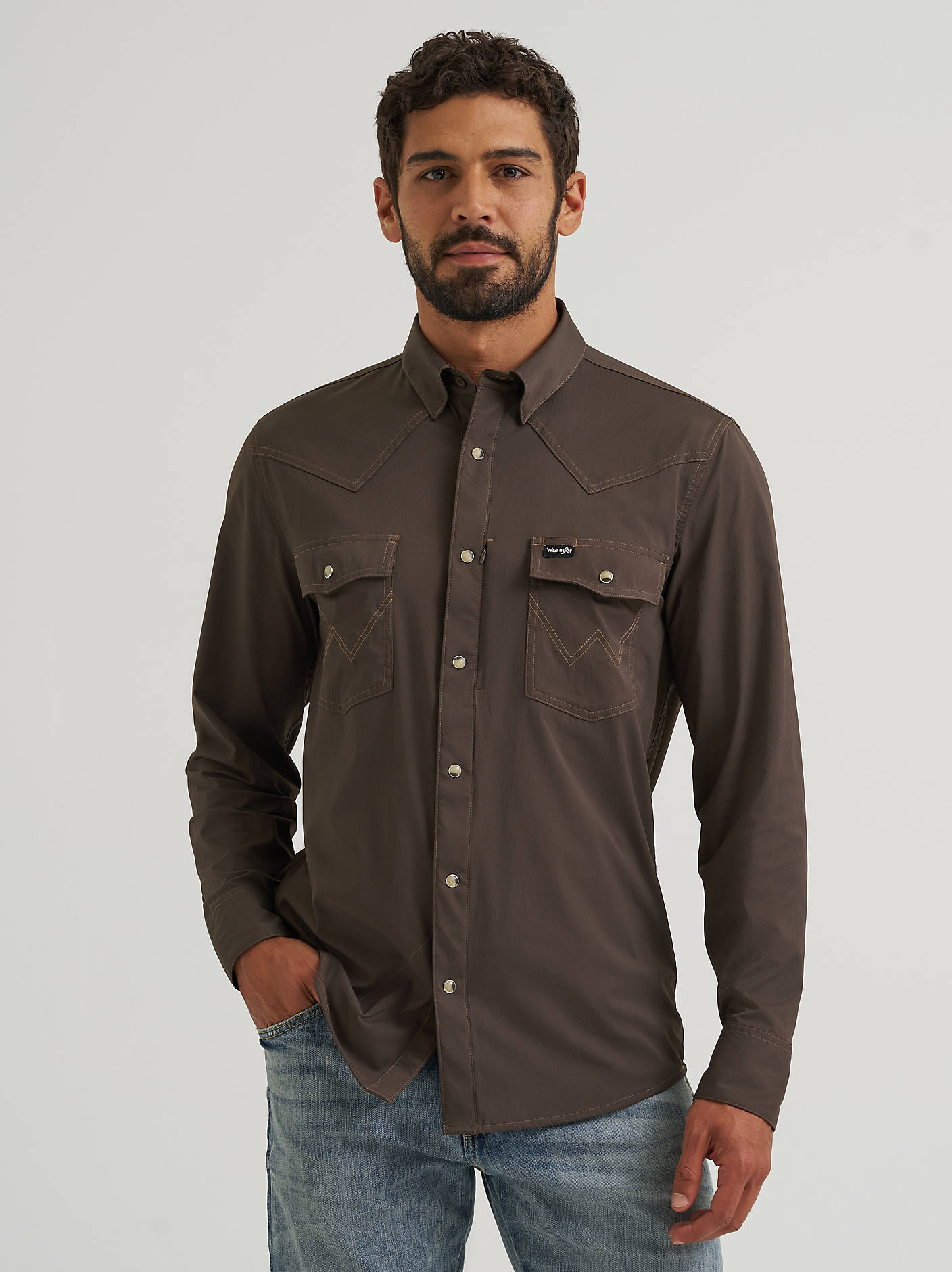Wrangler Mens All Terrain Gear Technical Shirt