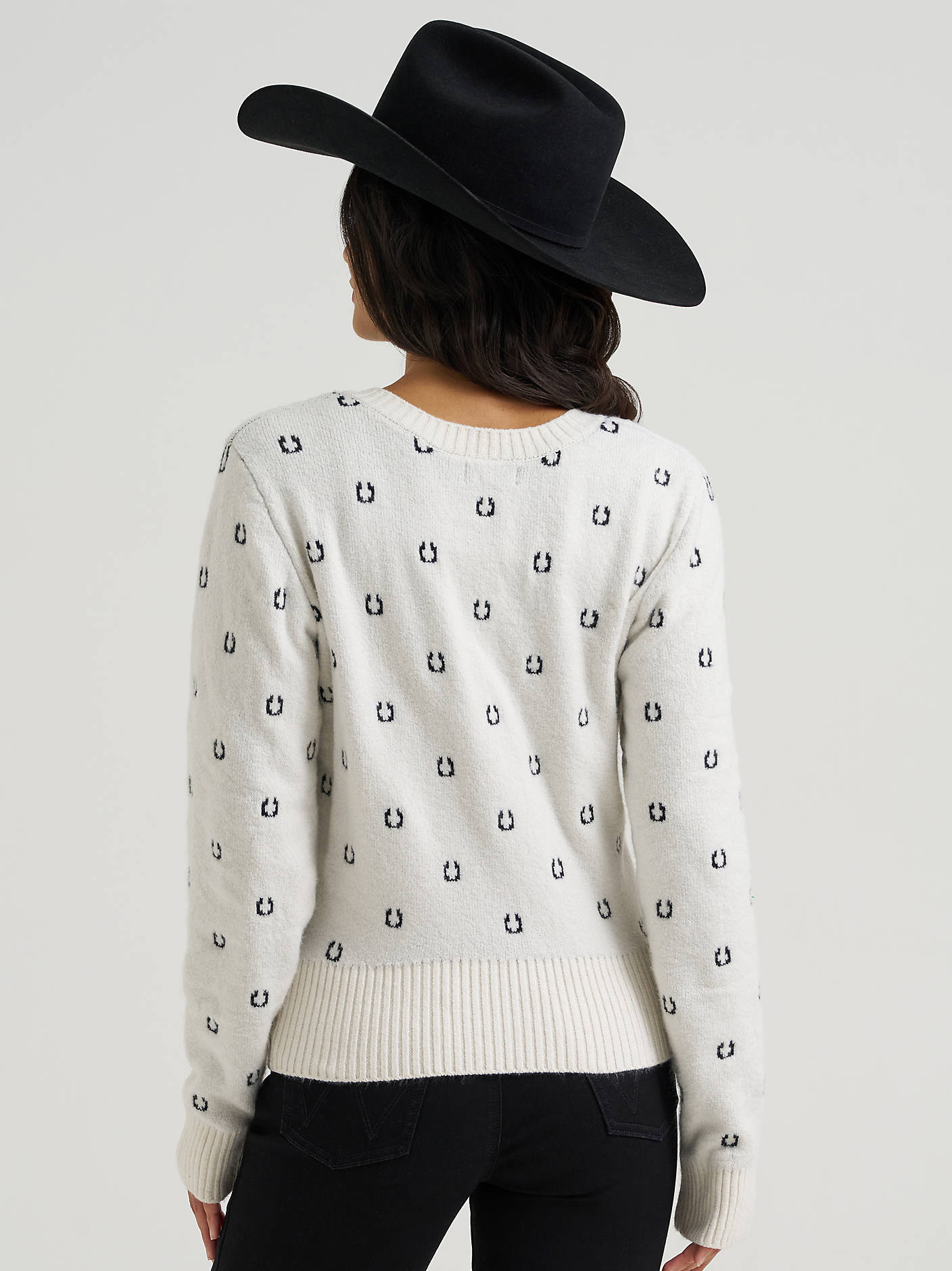 Wrangler Womens Horseshoe Fitted Cardigan