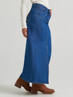 Utah womens western boutique western clothing Wrangler Womens Western Seam Midi Skirt Alison SKU 112382766 Boltranchstore.com free shipping