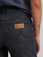 Western boutique Utah rodeo womens fashion Wrangler Womens Loose Straight Jean Dark Sky SKU 112382778 Boltranchstore.com free shipping