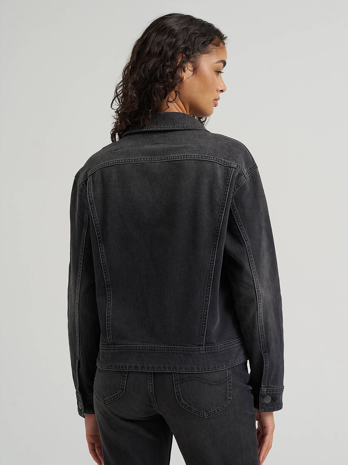 Lee Loose Rider Jacket Mid Surprise LFDM0777 - Womens Western Fashion Style | boltranchstore.com