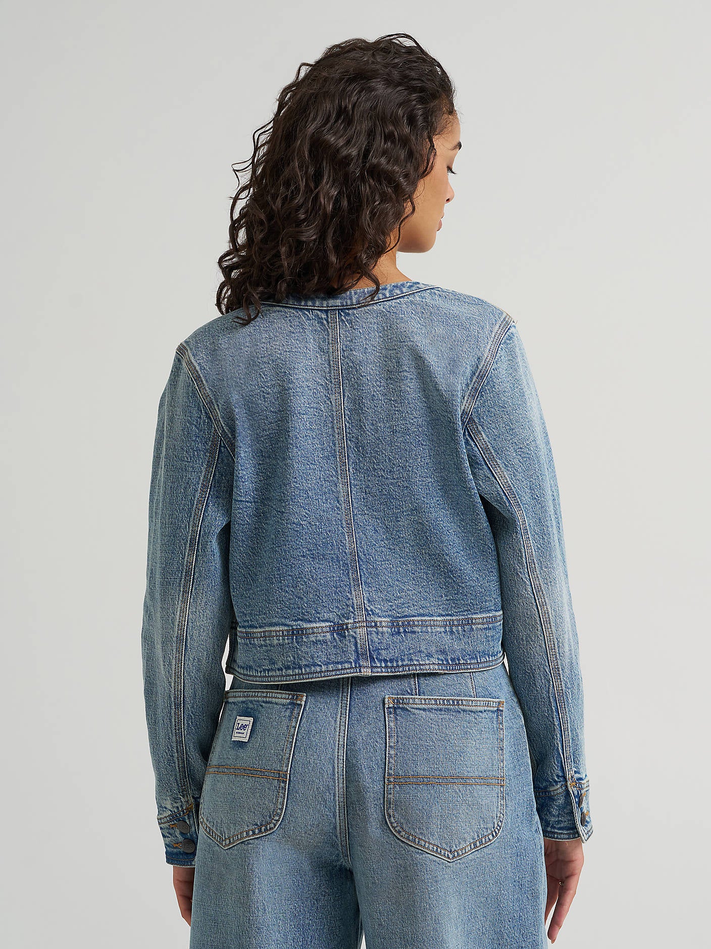 Lee Womens Cropped Chore Jacket