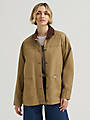Lee Chore Coat Dark Khaki LFDM1098 - Womens Western Fashion Style | boltranchstore.com