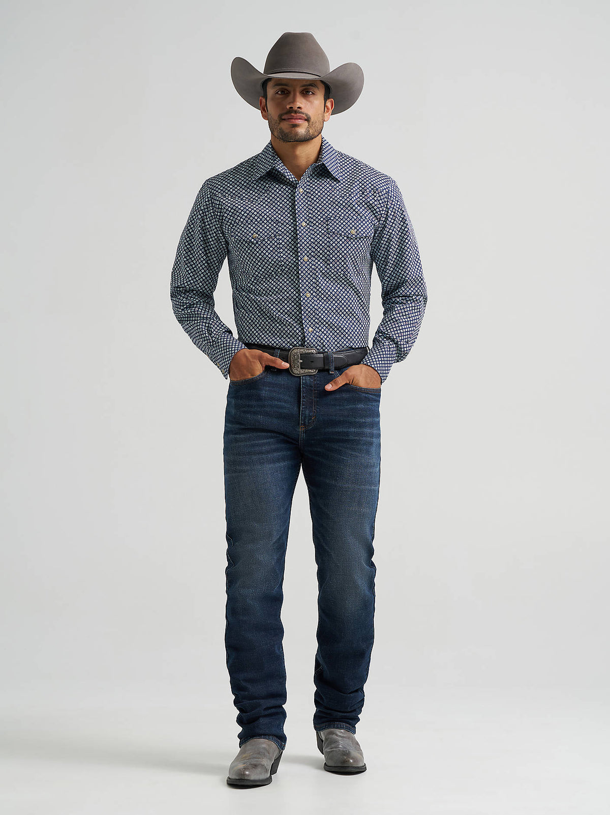 Wrangler Mens 20X AC Classic Dice Shirt