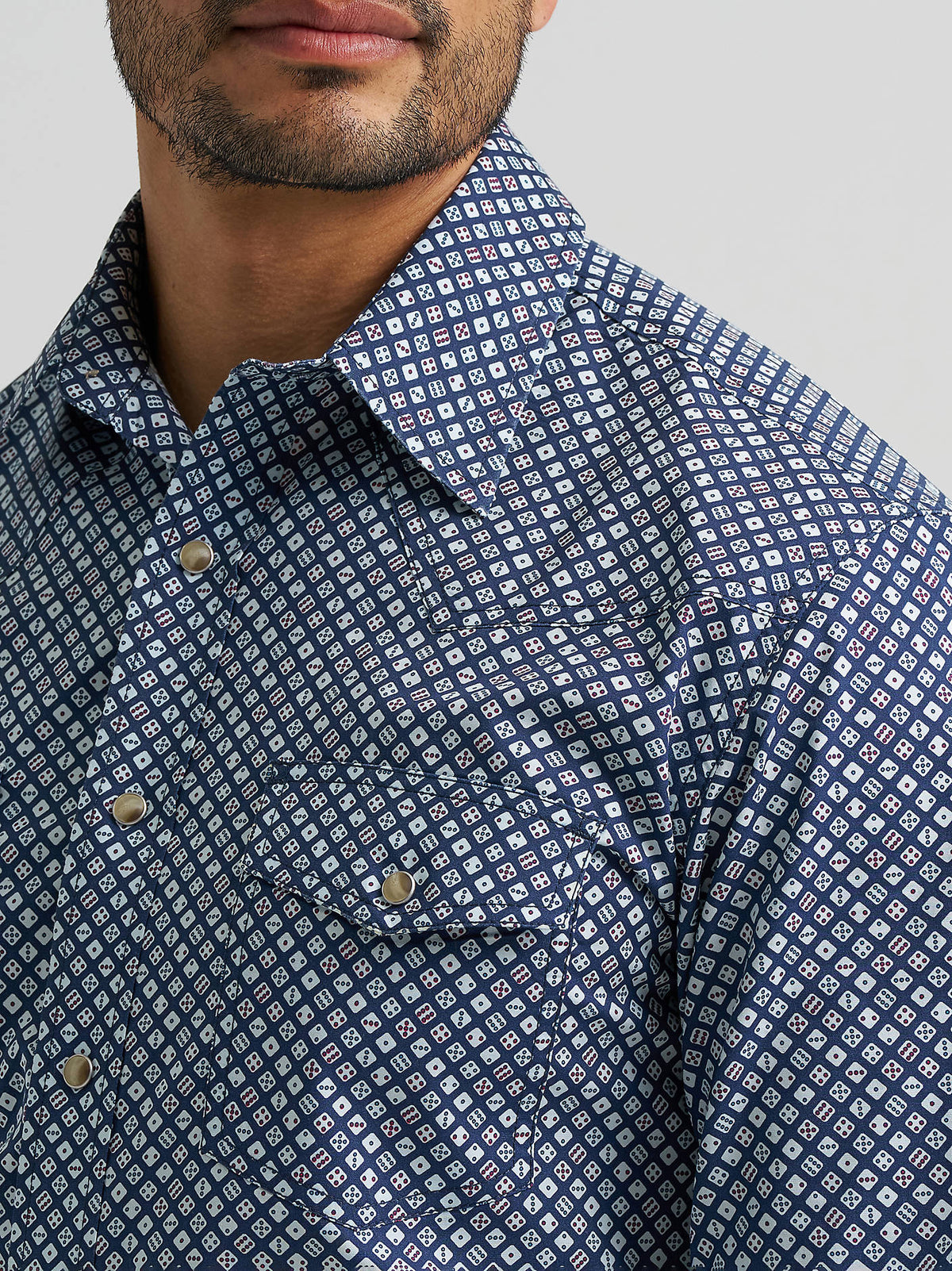 Wrangler Mens 20X AC Classic Dice Shirt