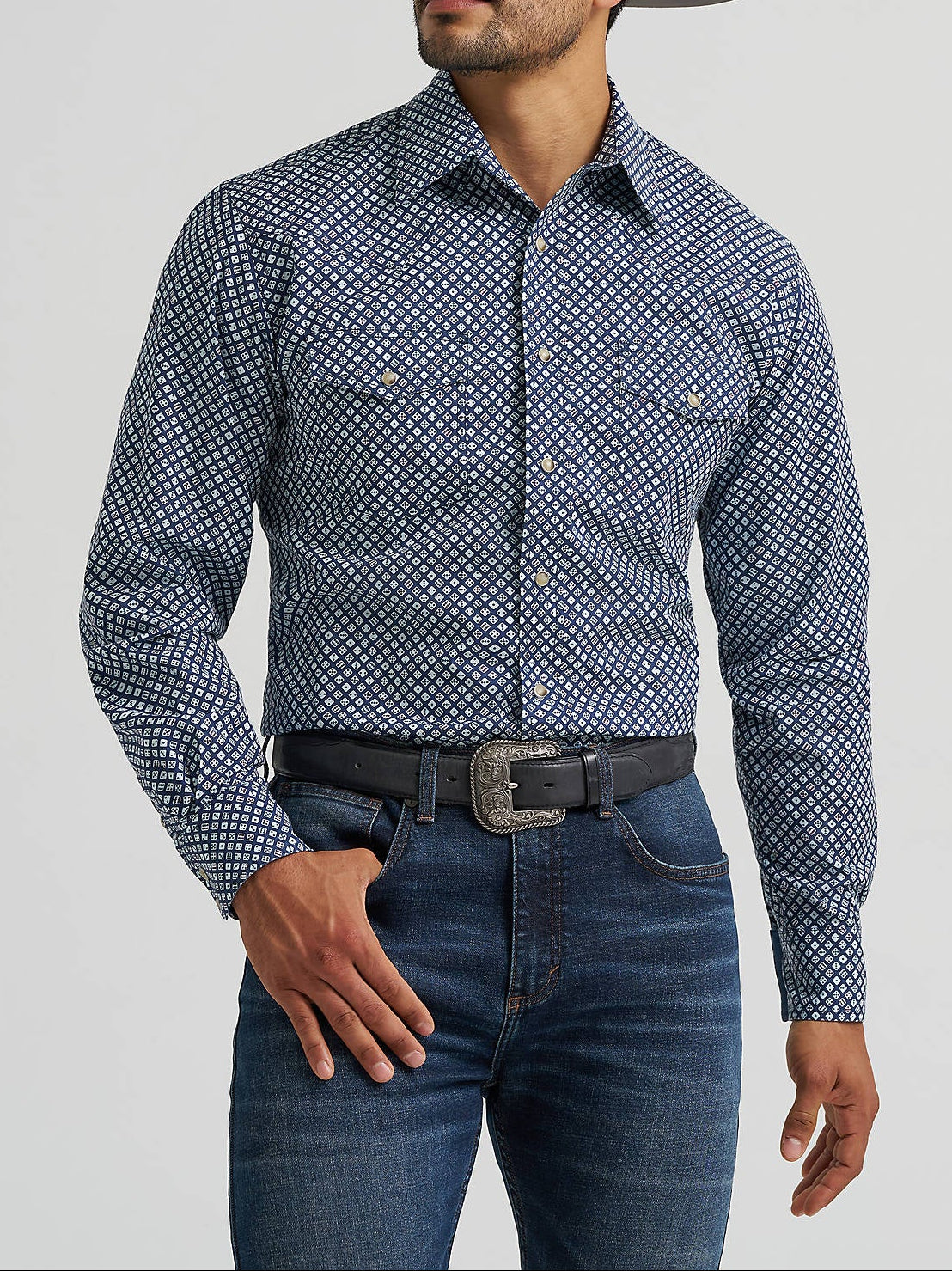 Wrangler Mens 20X AC Classic Dice Shirt