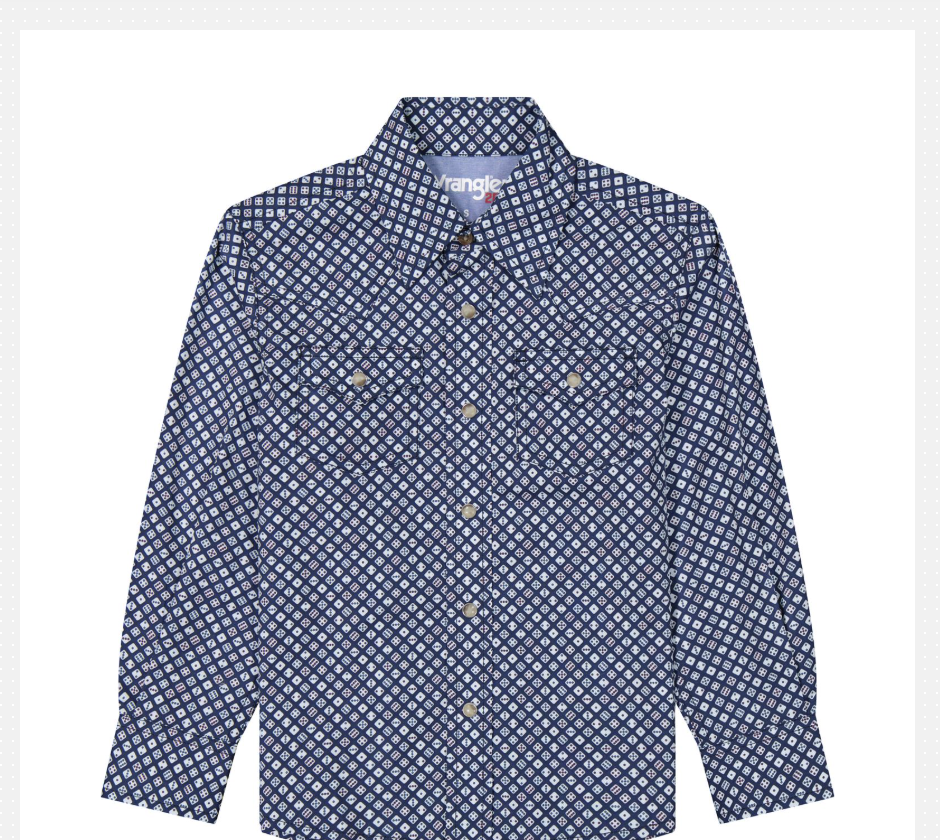 Wrangler Mens 20X AC Classic Dice Shirt
