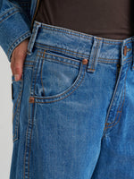 Womens boutique Utah western fashion rodeo Wrangler Womens Super Barrel Jean Cowboy Fade SKU 112386069 Boltranchstore.com free shipping