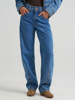Womens fashion western clothing boutique Utah Wrangler Womens Super Barrel Jean Cowboy Fade SKU 112386069  in stock womens jean 