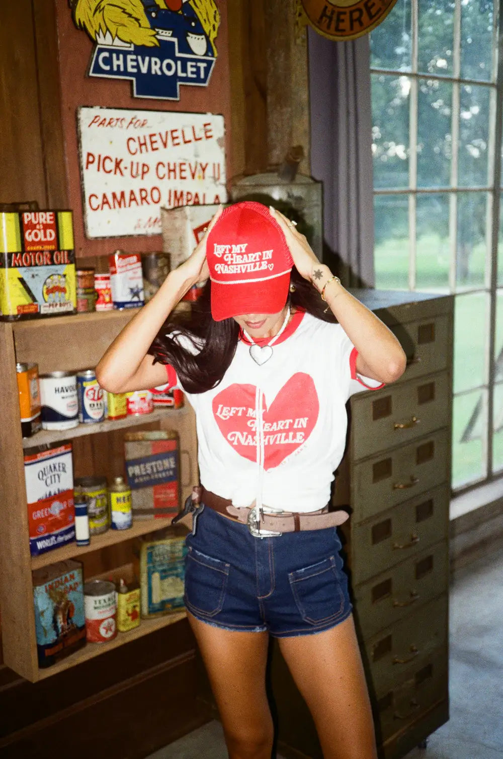 Left My Heart In Nashville Hat
