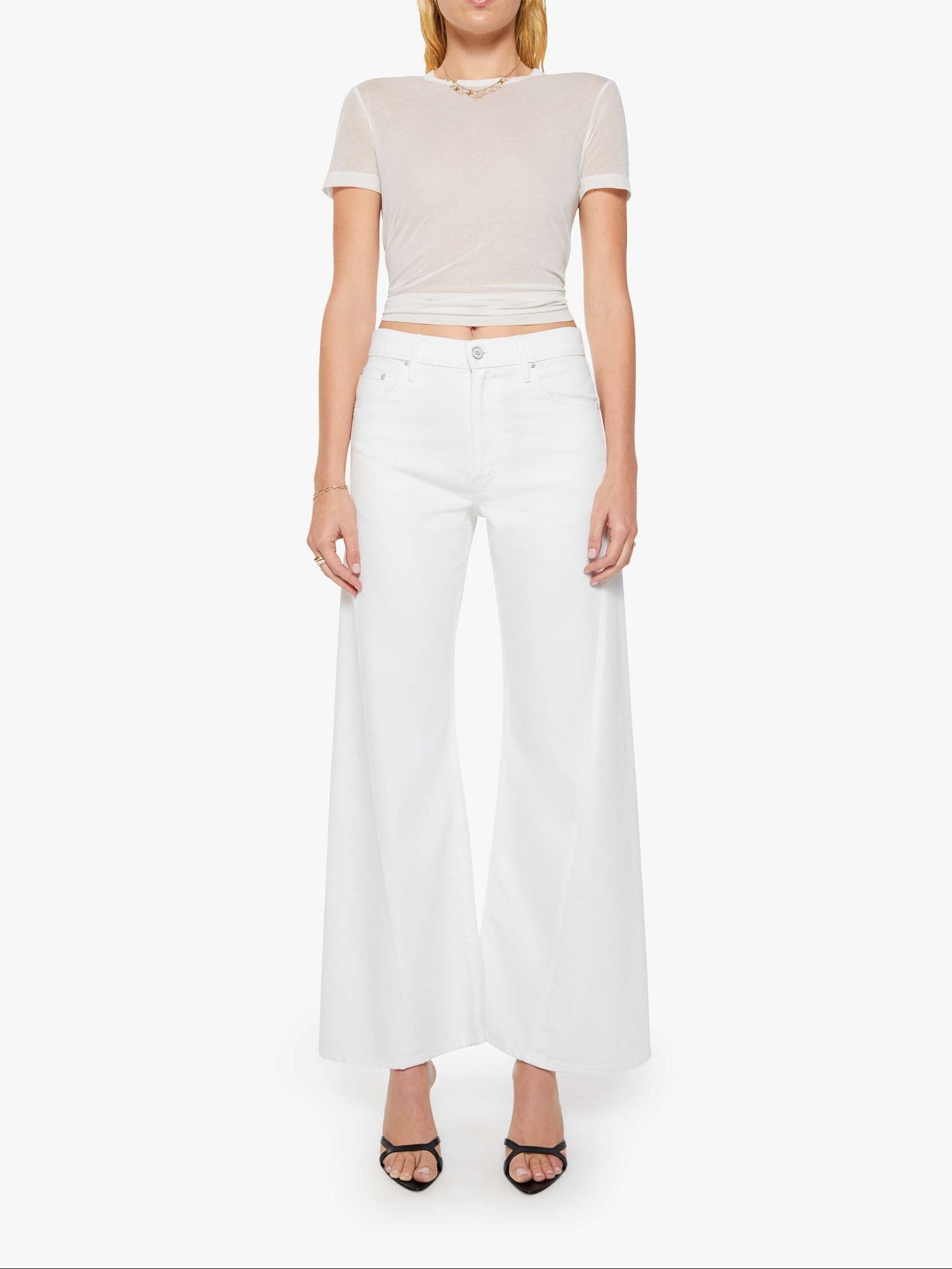 The Lemon Twist Skimp In Pinch Of Salt womens mother denim jeans pants Boltranchstore.com new 2026 free shipping In-stock 11355-1359 white jeans 