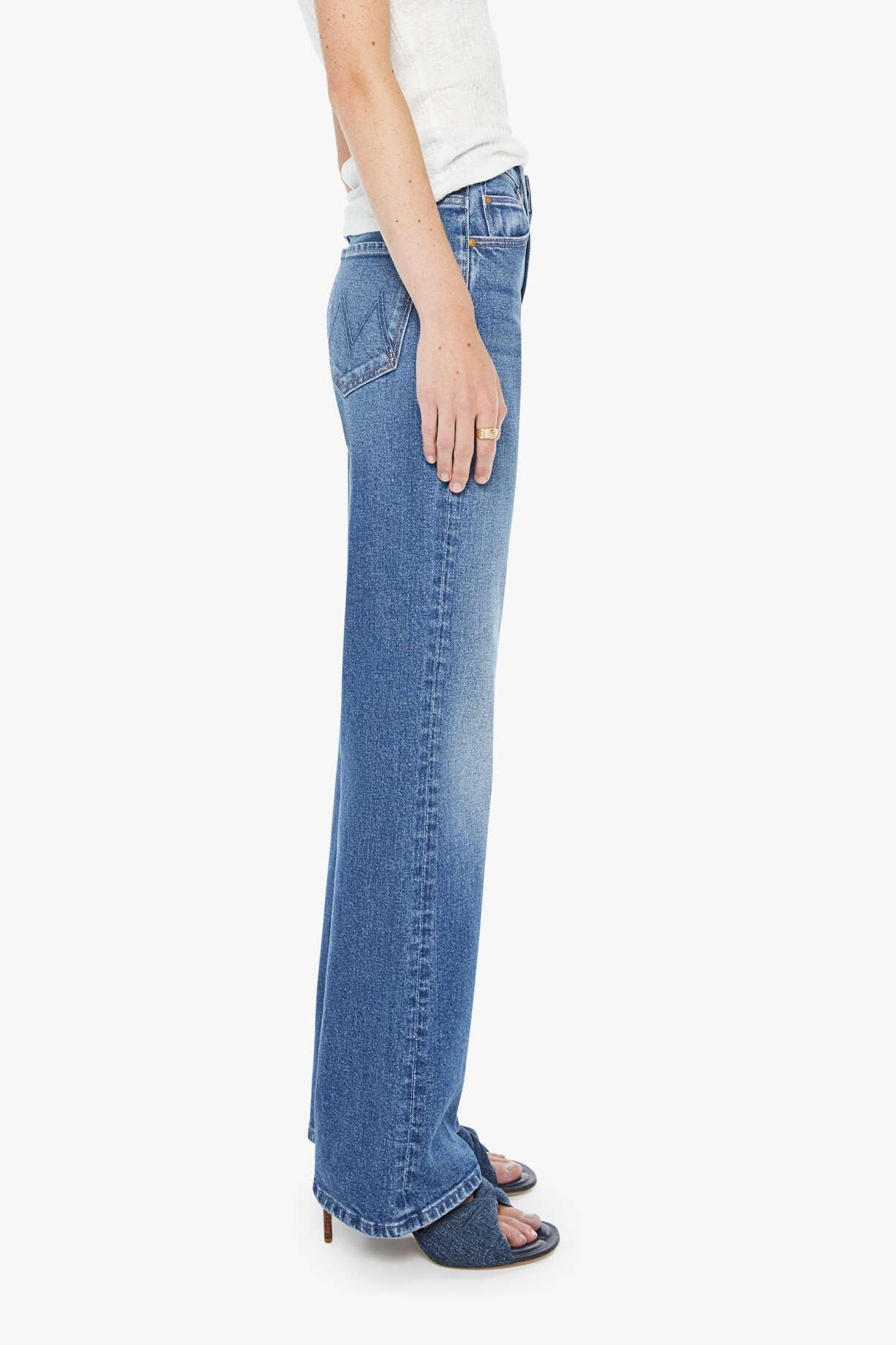 Mother High Waisted Bookie Sneak in Knick Knack Paddy Whack 11385-1880-KCK womens denim jeans Boltranchstore.com