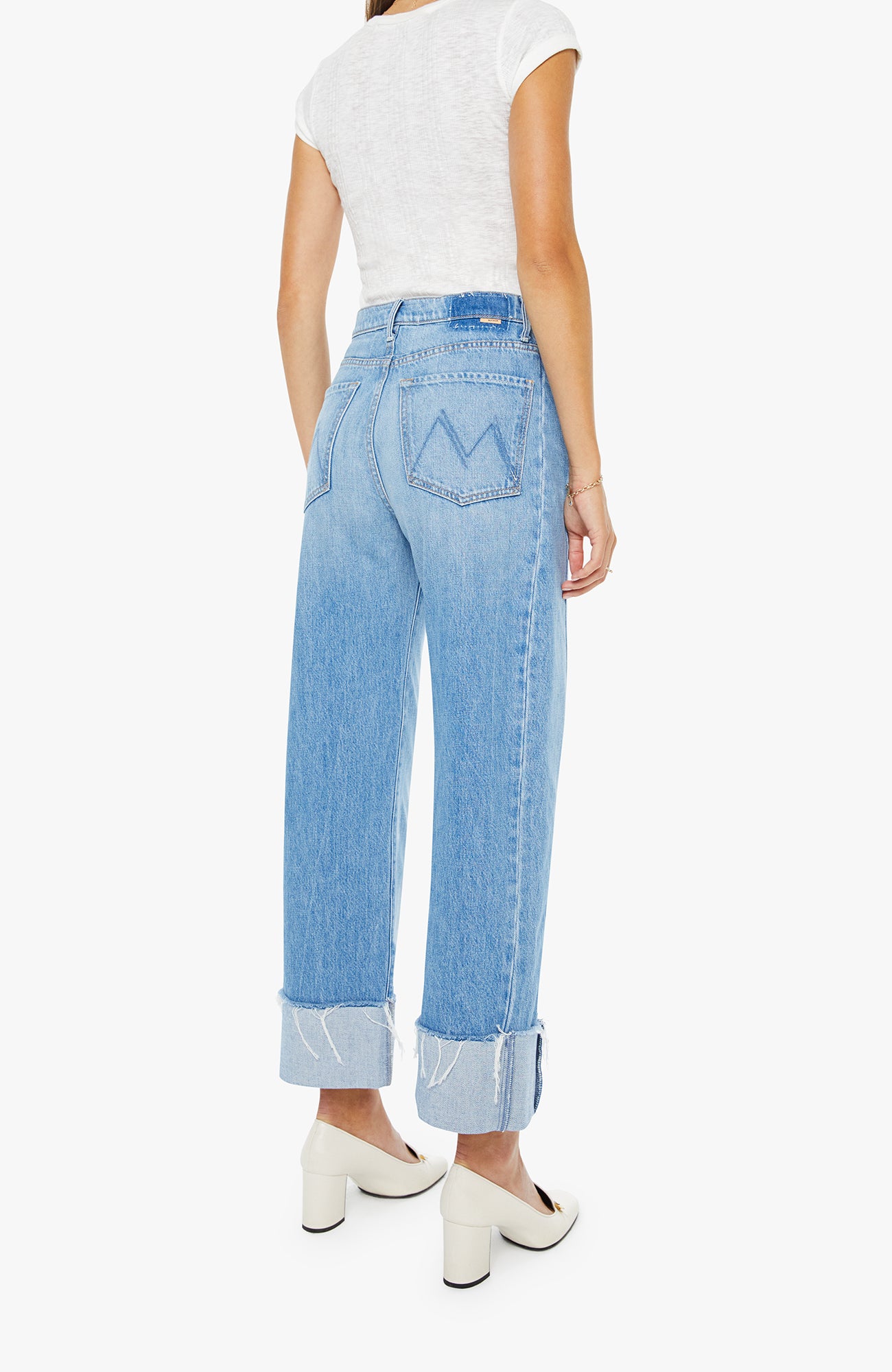 Mother Half-Pipe Ankle Cuff Fray in Last Bite