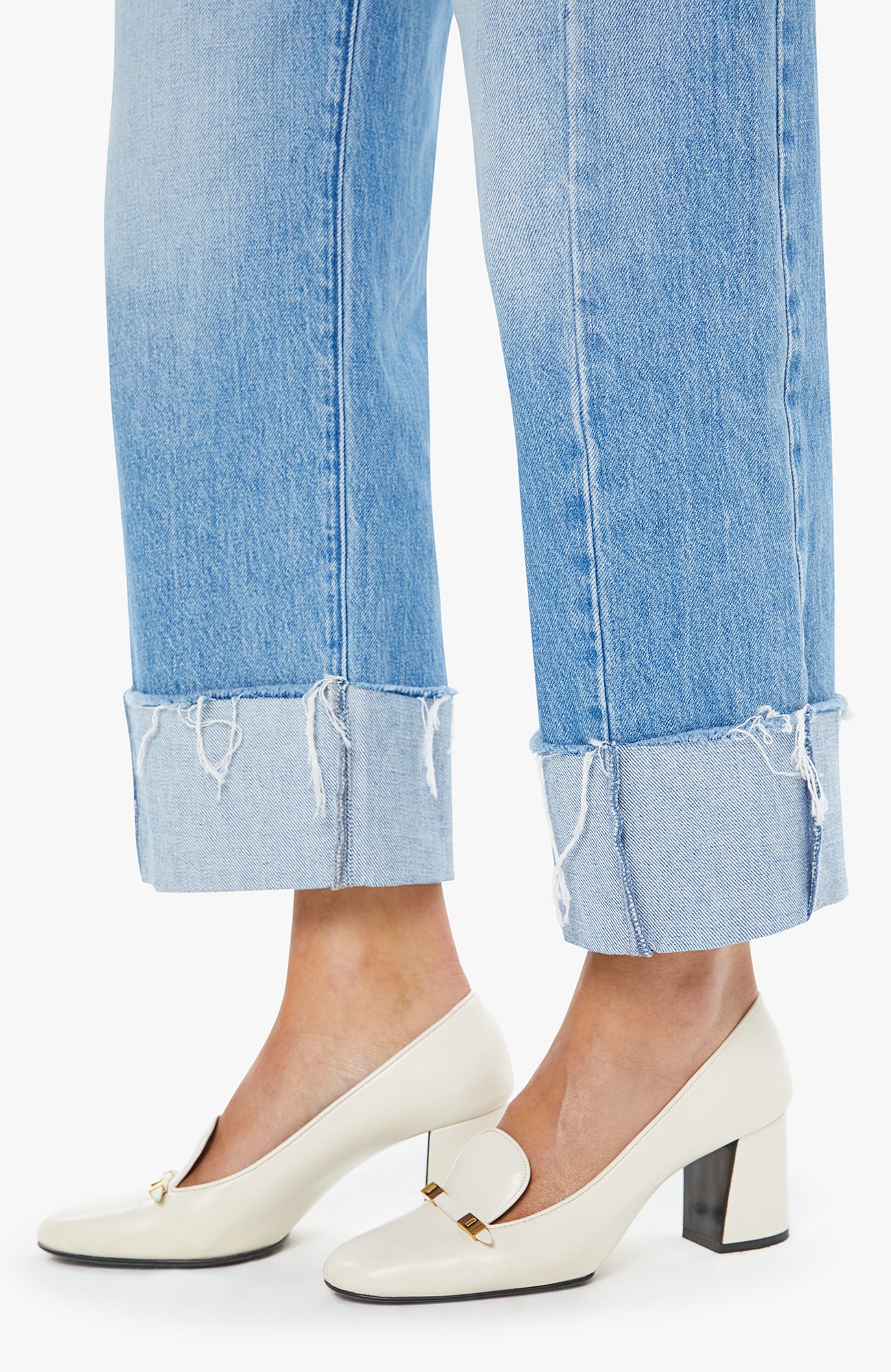 Mother Half-Pipe Ankle Cuff Fray in Last Bite