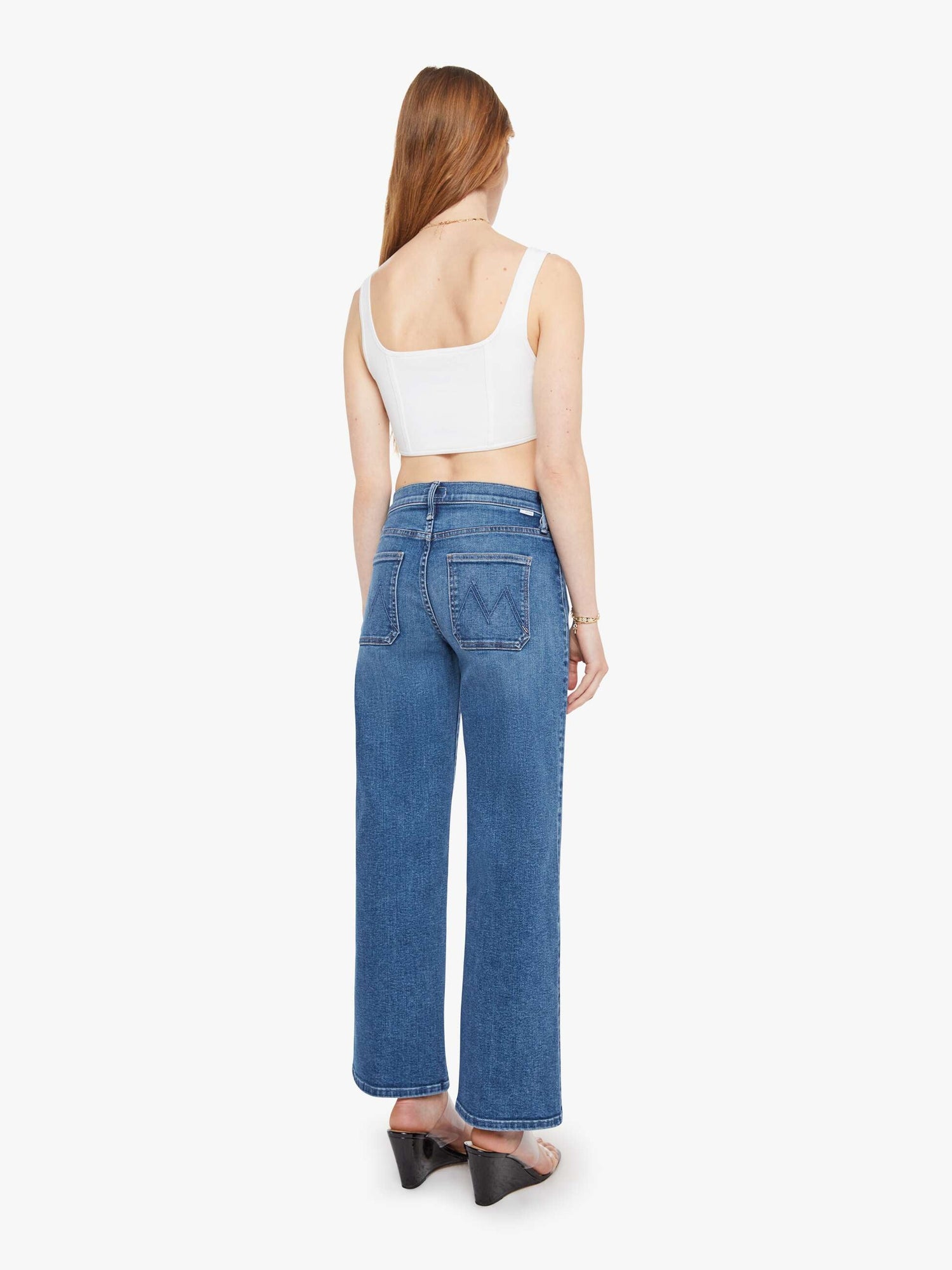 Mother The Patch Pocket Mid Rise Maven Ankle