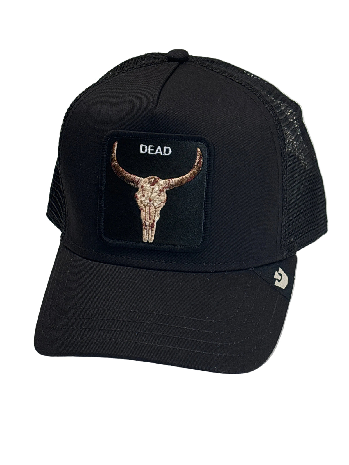 Goorin bros black dead skull trucker mens womens unisex popular hat cap Boltranchstore.com