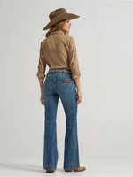 Western womens boutique Utah rodeo Wrangler Womens Retro Bailey High Rise Trouser Jean Shelby SKU 11MPESY