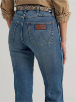 Utah womens fashion western boutique Wrangler Womens Retro Bailey High Rise Trouser Jean Shelby SKU 11MPESY