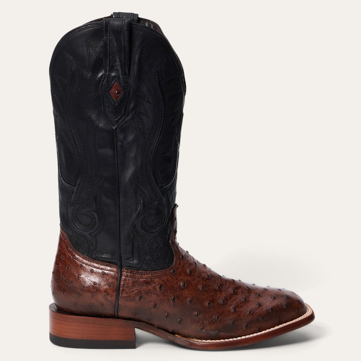 Stetson Ozzy Ostrich Cowboy Boot