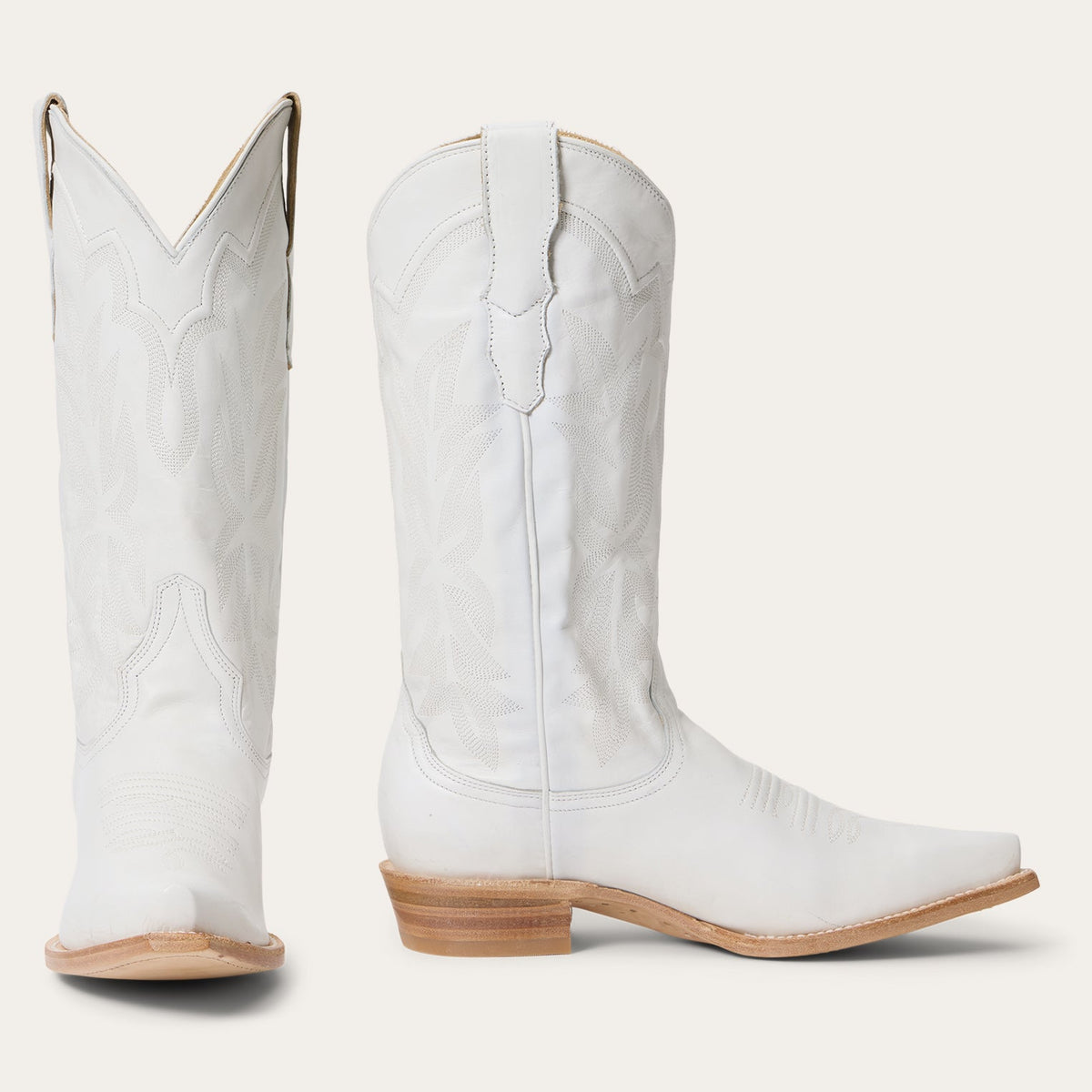 Stetson Womens Casey Fashion Snip Boot in Cream at boltranchstore.com womens western boot free shipping todeo boot wedding white boot cowboy boot summer  rodeos