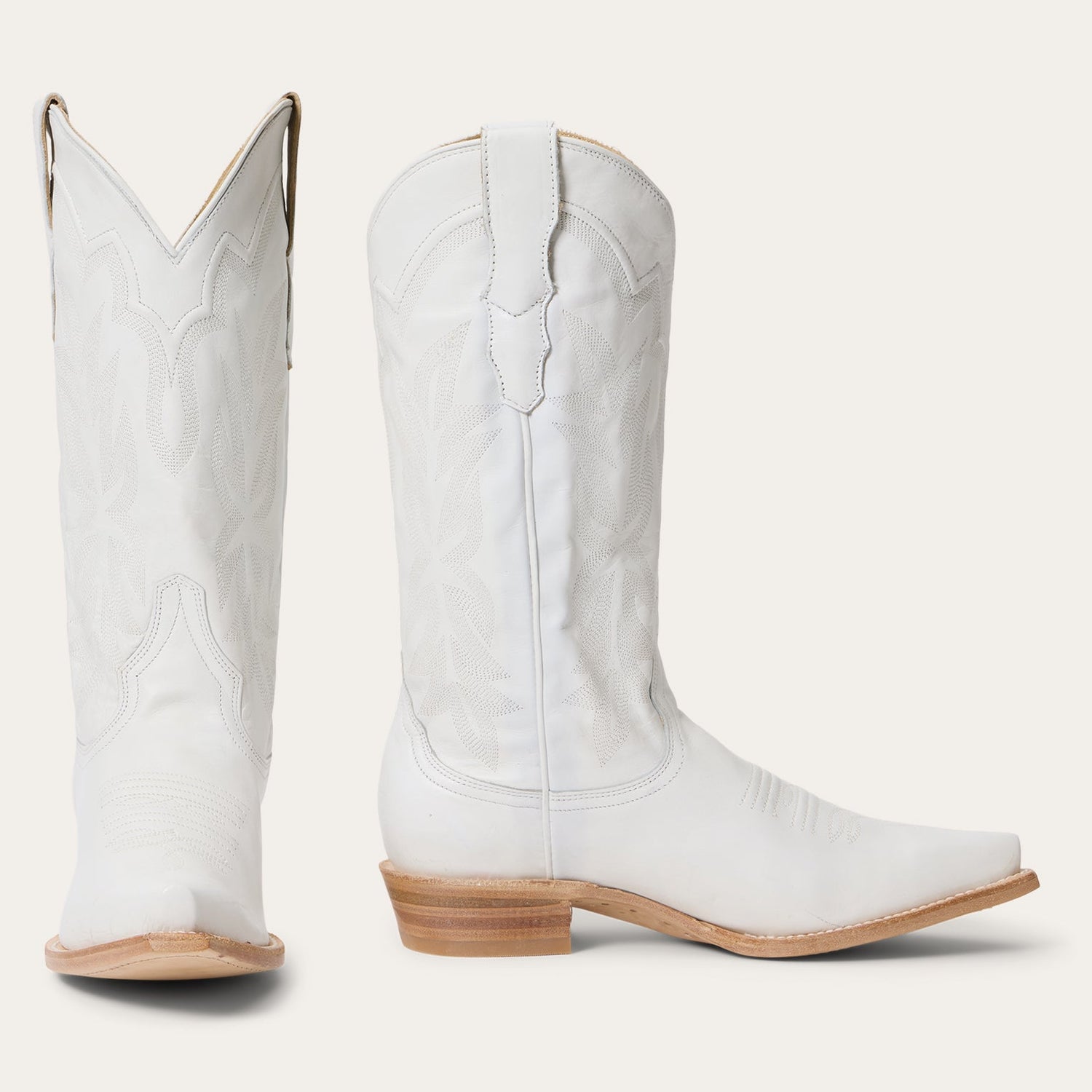Stetson Womens Casey Fashion Snip Boot in Cream at boltranchstore.com womens western boot free shipping todeo boot wedding white boot cowboy boot summer  rodeos