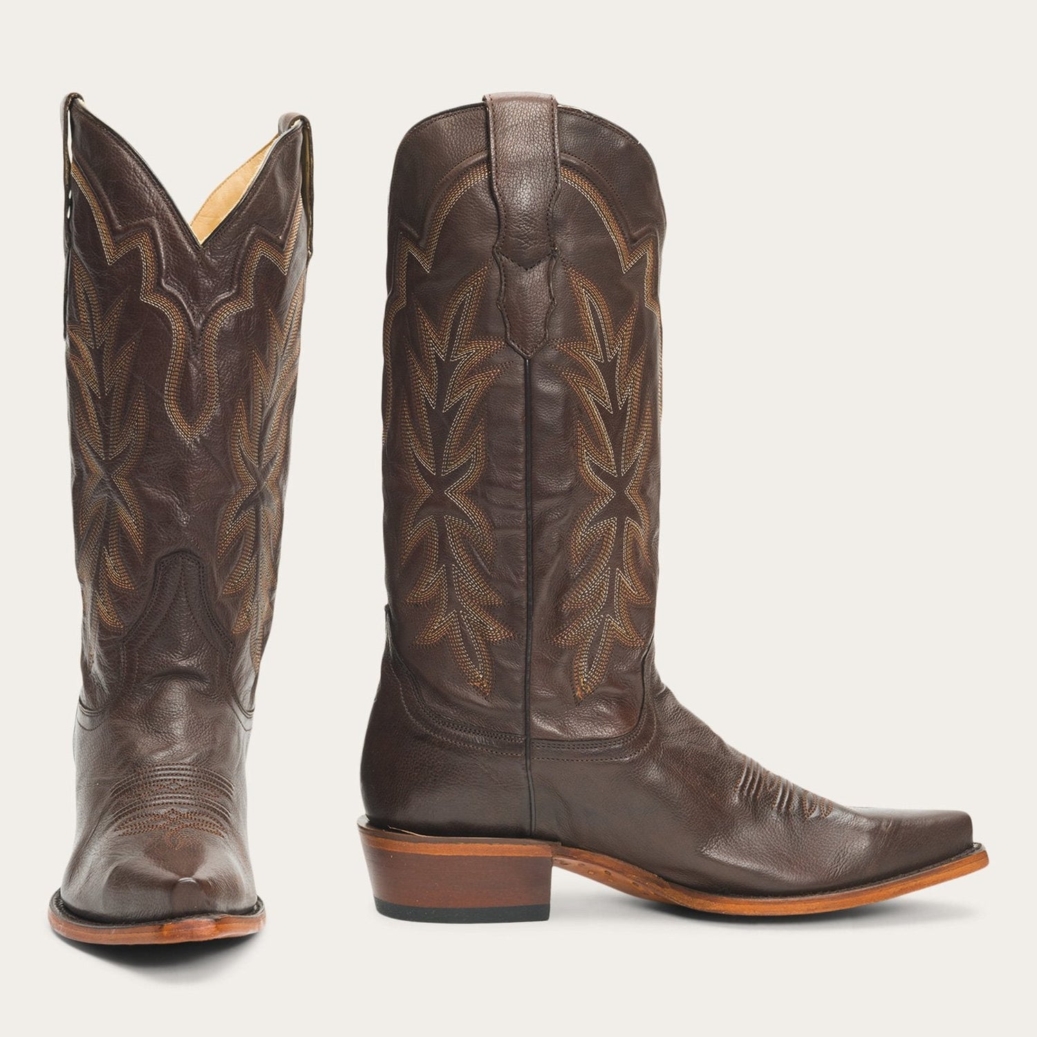 Sterson Womens Casey Brown Boot at boltranchstore.com womens western boot cowboyy boot brown snip toe country rodeo 