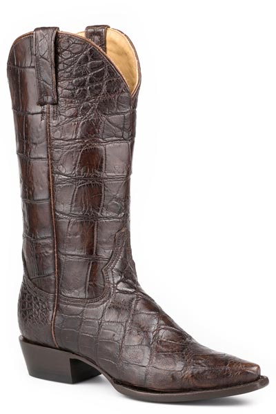 Stetson Womens Sterling Alligator Boots